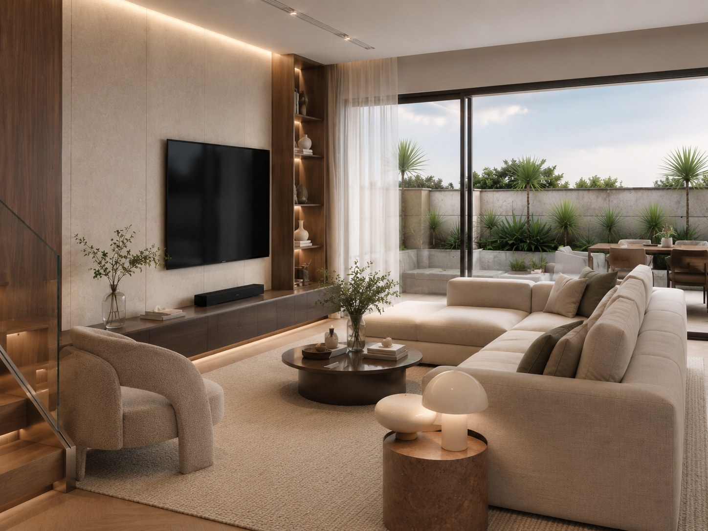 Living modern Vistas Villa · Randare cu caracter orientativ